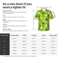 thumbnail image 6 of Lsque St Patrick's Day7 pattern Hawaiian Shirt for Men, Unisex Summer Beach Casual Short Sleeve Button Down Shirts-3X-Large, 6 of 9