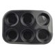 thumbnail image 3 of 6 taza de bollo grande Muffin Non Stick Bandeja Hornear Pudding Negro Molde Producto Alimento de Acero Carbono Dido Hogar, 3 of 6