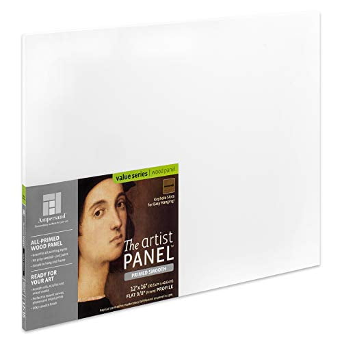 Ampersand Value Series Artist Panel - Smooth, 12" x 16", 3/8" Profile