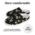 thumbnail image 6 of Disketp Daisy Women's Men's Slippers Plush Slip-On House Slipper for Winter Indoor Soft Cushion Non-slip Fluffy Slides Slippers-37/38, 6 of 7