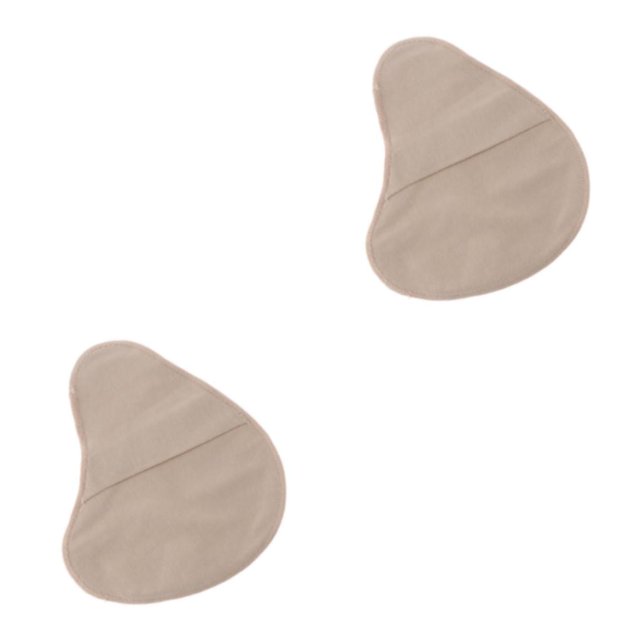 Youkk Poche de Protection Faux Seins pour Formes de Seins en Silicone Post-Mastectomie Rignt L 2Set