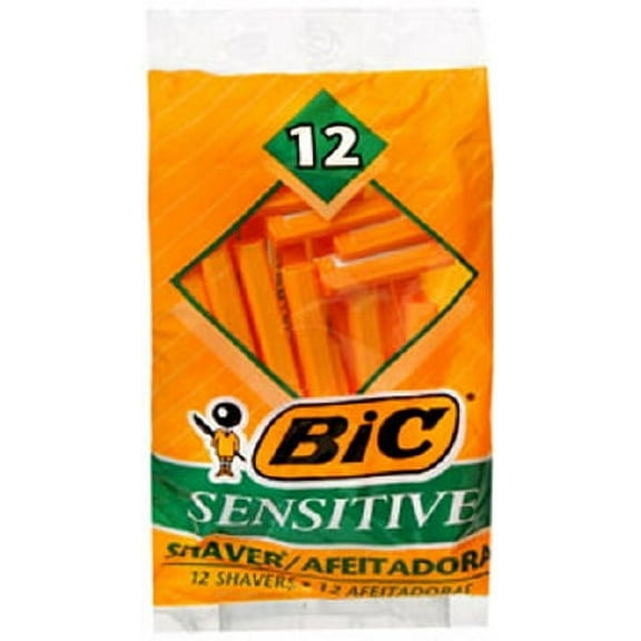 Shaver Bic SensitIVe Skin 12Ea/Pk