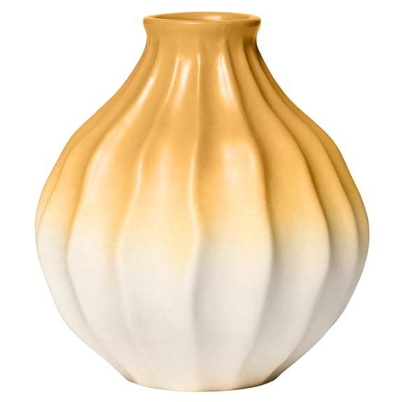 Temi Coker for Walmart Ceramic Decorative Vase, Yellow