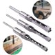 thumbnail image 3 of Square Hole Drill Bit Carbon Steel Mortise Chisel Hole Drill Bit Set For Woodworking Woodworking Square Drill Bits Drill 3pcs, 3 of 5