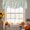 Light Sage Green, variant on Sage Green Tie Up Valance Curtains for Windows, Kitchen Curtains Window Treatments, Solid Color Modern Minimalist Abstract Short Window Shades Valances for Bedroom Bathroom Cafe 42"x12"