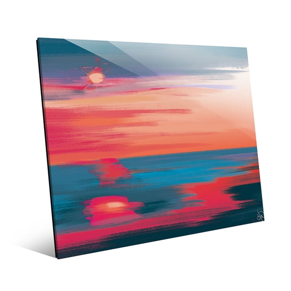 Azure Dusk|16" x 20" Acrylic wall art