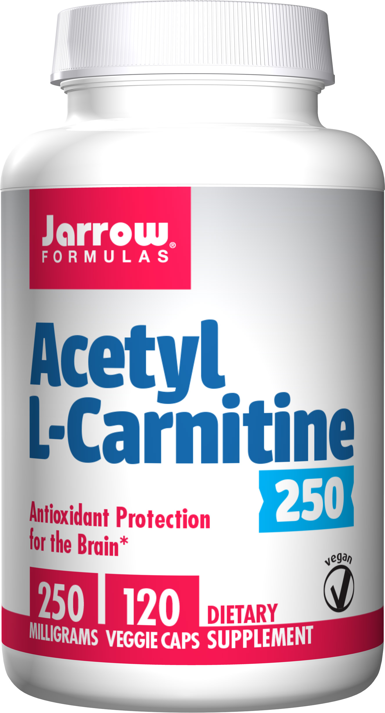 Jarrow Formulas Acetyl LCarnitine 250 mg, Antioxidant Protection for