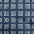 thumbnail image 1 of oneOone Cotton Cambric Medium Blue Fabric Block Sewing Fabric By The Yard Printed Diy Clothing Sewing Supplies 42 Inch Wide, 1 of 6