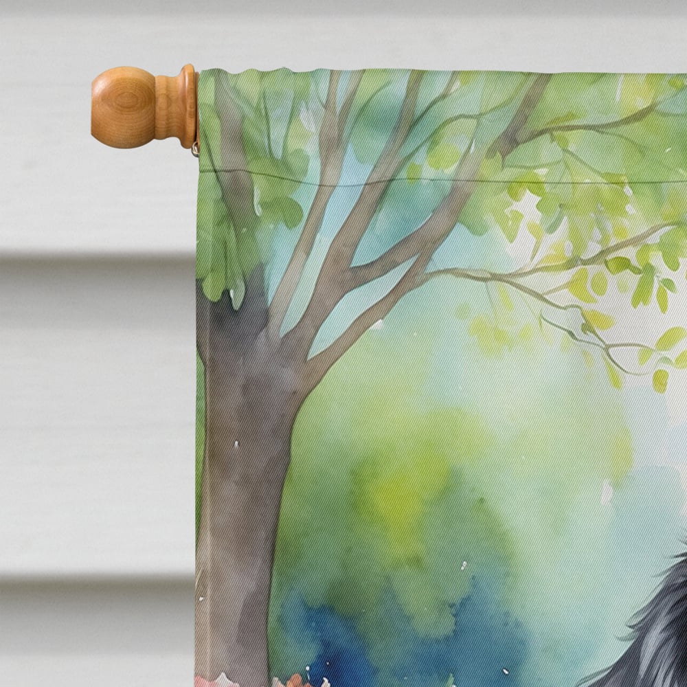 Newfoundland Spring Path House Flag 28 in x 40 in