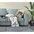 thumbnail image 5 of Majestic Tusks and Petals Indoor/Outdoor Pillow in Beige 18x18, 5 of 7