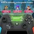 thumbnail image 4 of Wireless Pro Controller Gamepad Compatible with Switch Support Wakeup, Screenshot and Vibration Functions, 4 of 4