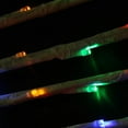 thumbnail image 3 of Northlight Lighted LED Branch Spray Christmas Pathway Markers - Multicolor Lights - 6' White Wire, 3 of 3