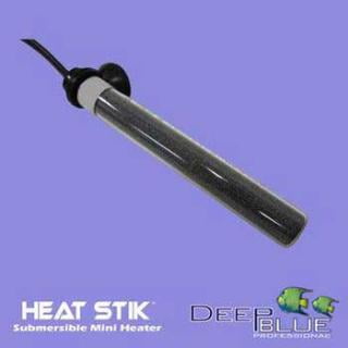 Deep Blue Heat Stik Mini Submersible Aquarium Heater, 30-Watt