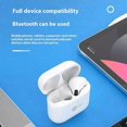 thumbnail image 3 of LECOO EW310 Semi In Ear Wireless Headphones HiFi Sound Bluetooth-Compatible Earphones - Black, 3 of 5