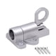 thumbnail image 5 of Scienceny Hot Xd-Aluminium Legering Beveiliging Automatische Venster Gate Lock Voorjaar Bounce Deur Klink Black Silver Type2 NO2 Scienceny CBP138056, 5 of 6