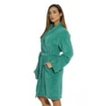 thumbnail image 2 of Just love Women's Kimono Robe / Bath Robe - Lightweight and Comfortable (Emerald, Small, Regular), 2 of 3