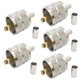 thumbnail image 1 of Cateissary 5 unids/set UHF PL-259 PL259 conector macho de crimpado adaptador de conector coaxial Ham Radio conector RF RG58 Cable coaxial Teléfono y Comunicación, 1 of 5