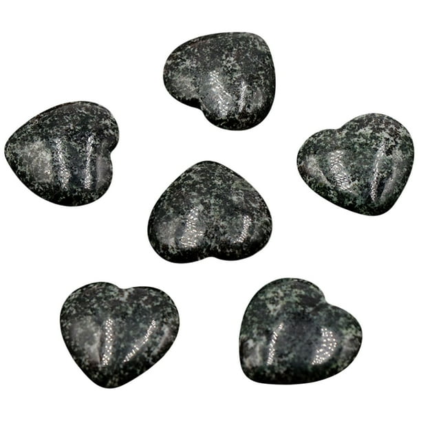 Ágata de Cristal Natural 20Mm en Forma de Corazón No Porosa Pequeña Joyería Desnuda Decoración de Bricolaje de Piedra