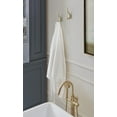 thumbnail image 2 of Amerock Granlyn Transitional Double Prong Golden Champagne Wall Hook, 2 of 9
