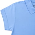 thumbnail image 4 of 3-Pack Junior's Short Sleeve School Uniform Pique Polo Shirt (S-3XL), 4 of 6