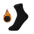 thumbnail image 4 of BYHONG Socks for Women Winter Warm Thermal Socks for Men Women Extra Thick Insulated Heated Crew Boot Socks for Extreme Cold Weather Running Socks Womens Black One Size, 4 of 9