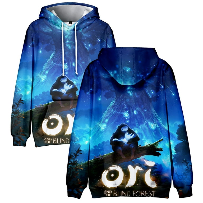 Ori and the Will of the Wisps Hoodie Men Women Streetwear SweatshirtClassic Print Casual Tracksuit Walmart
