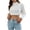 White, variant on Utoimkio Women's Turtleneck Cropped Sweaters for Women Long Sleeve Slim Fit Solid Pullover Sweaters Winter Knitted Outwear Jumper Tops