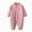 Light Pink, variant on Babys Comfortable And Breathable Bodysuit Childrens Long Sleeve Warm Casual Bodysuit(3-6 Months,Khaki)