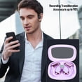 thumbnail image 4 of AI Translation Earbuds, 3 Working Modes 140 Languages Ear Hook Translator 98% Accuracy  for Travel Learning Pinkish,Black,Beige,Purplish, 4 of 7