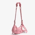 thumbnail image 4 of Bolso Hombro Con Remaches Bolso Media Punk para Mujeres Y Niñas (rosa), 4 of 9