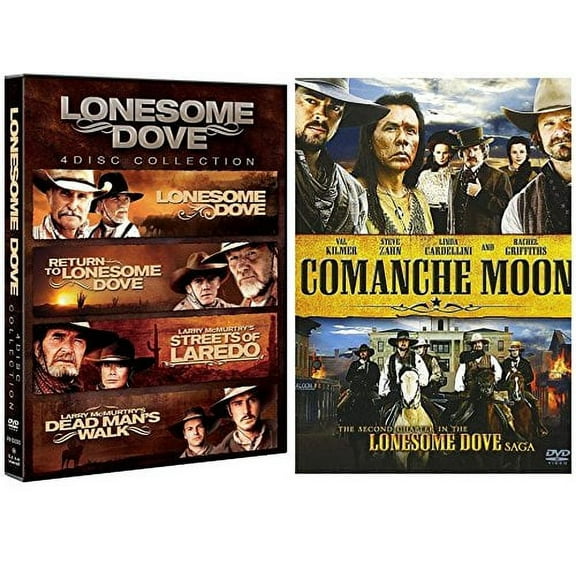 Universal Studios Lonesome Dove 4-Movie Pack   Comanche Moon - Complete Series (Regular Format)