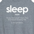 thumbnail image 3 of Instant Message - Sleep Definition - Women's Racerback Tank Top, 3 of 6