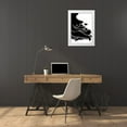 thumbnail image 3 of 1x Studio II 11x14 White Modern Wood Framed Museum Art Print Titled - A Break, 3 of 4