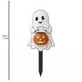 thumbnail image 2 of Halloween Themed Metal Courtyard Ground Stake Ornament,12in,Weatherproof Porch Yard Spooky Decor, Outdoor Festival Figurine Shipped for Garden Lawn Front Porch Layout, 2 of 8