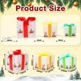 thumbnail image 2 of Danolapsi 3Pcs Christmas Lighted Gift Boxes Decorations,Light Up Xmas Tree Skirt Ornament,Pre-lit Present Box with Bowknot,for Home,Indoor,Outdoor,Holiday Party, 2 of 9