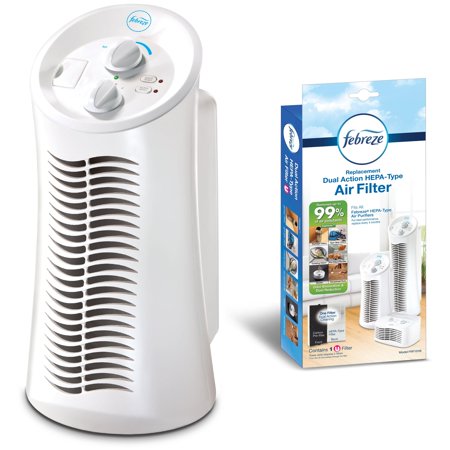 Febreze Mini Tower Air Purifier with Replacement Filter