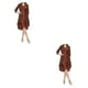 thumbnail image 4 of Guardurnaity Vestido de lentejuelas cárdigan de piezas de encaje atractivo traje de fiesta regalo dulce ropa de citas ropa de mujer Vino/S 2Conjunto, 4 of 6