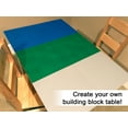 thumbnail image 4 of Building Block Base Plates Compatible with All Major Brands 10" x 10" (6-Pack - 2 Green, 2 Blue, 2 Gray), 4 of 5