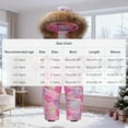 thumbnail image 3 of Hooded Ski Jumpsuit for Girls Boys Tie Dye Full Zip One Piece Quilted Snowsuit Kids Elastic Cuffs Winter Warm Onesie Outerwear, 3 of 6