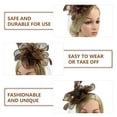 thumbnail image 3 of Miangastore Fascinator Hat Flower Fascinator Headband Tea Party Hat Prom Banquet Headpiece, 3 of 8
