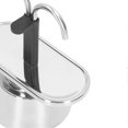 thumbnail image 4 of Cafetière moka 100 ml, double tuyau, acier inoxydable, durable, de qualité alimentaire, anti-brûlure, antidérapante, filtre épais, largement utilisée, 4 of 4