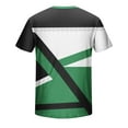 thumbnail image 5 of Penkiiy T Shirts for Men Casual Shorts Sleeves Round Neck Pullover 3D Digital Printing Sports Fitness Blouse Plus Size Tops 4XL Army Green, 5 of 5