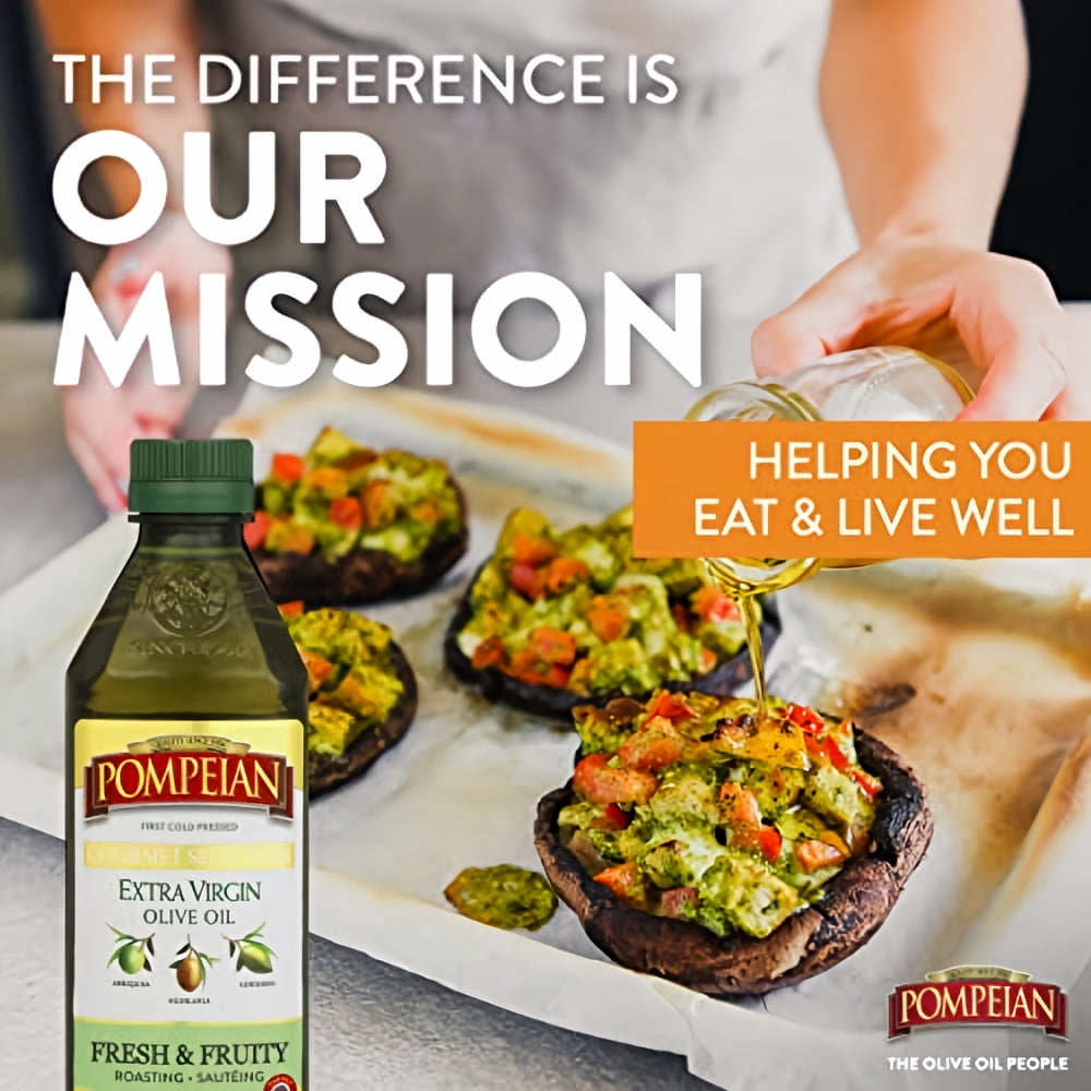 Pompeian Gourmet Selection Extra Virgin Olive Oil 16 oz (Pack of 5)