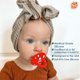 thumbnail image 3 of Teether RAZBABY Chompy para bebés y bebés de más de 3 años con cerdas de masaje, 3 of 9