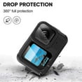 thumbnail image 3 of For Gopro Hero 13 Black Waterproof Case Chest Strap Tempered Glass Screen Protector With Selfie, 3 of 5