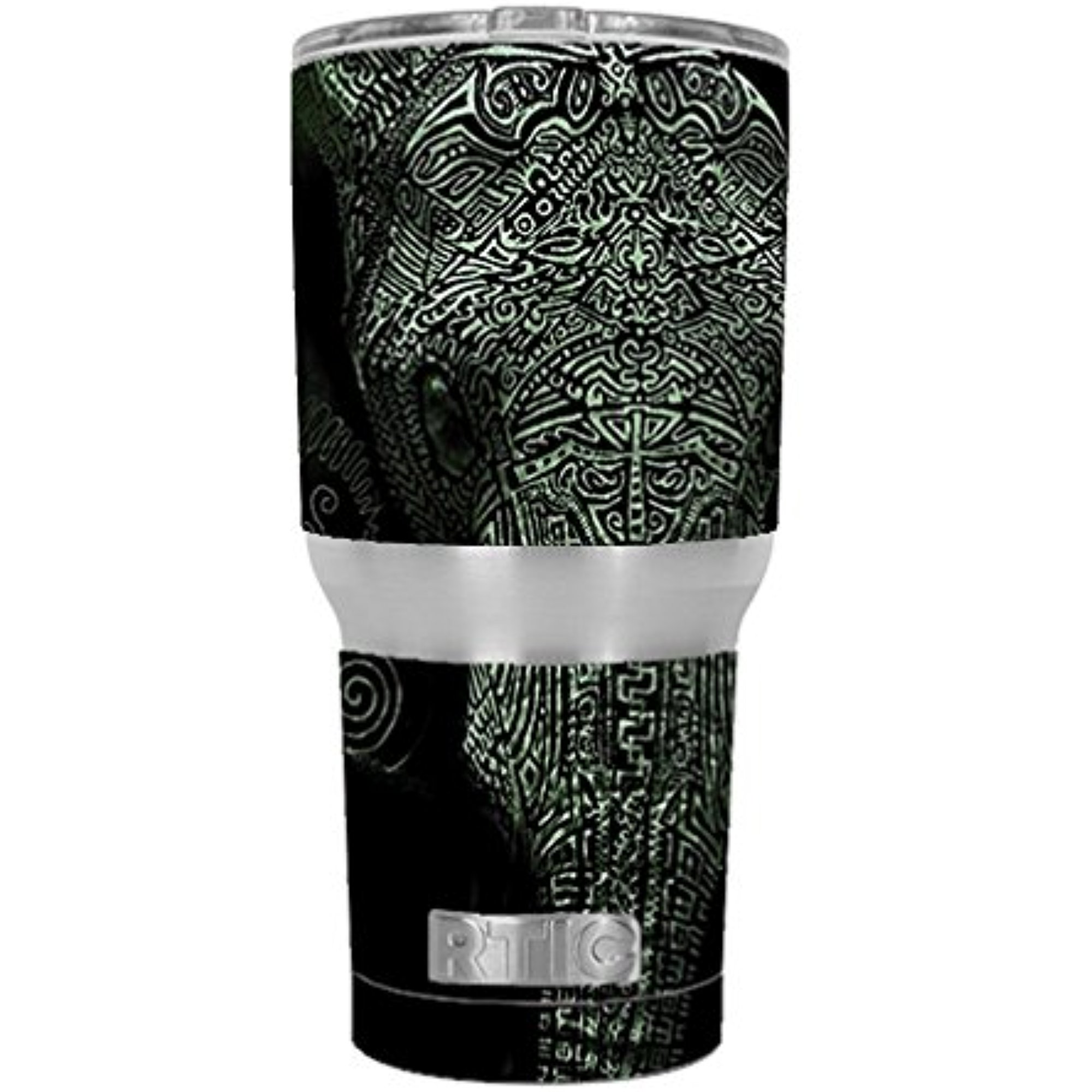 Skin Decal Vinyl Wrap for RTIC 20 oz Tumbler Cup (6-piece kit) stickers ...
