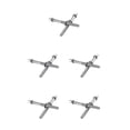 thumbnail image 1 of Eigraketly 2 Pieces Professional Practical Drum Screws Lightweight Drum Percussion Tension Metal Instrument Wear-resistant Key-Screw Rods Type2 NO2 Eigraketly CBP470850, 1 of 6