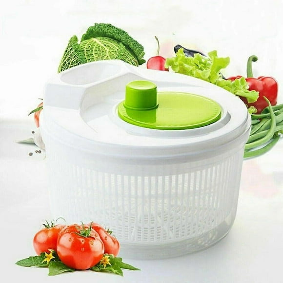 Large Salad Spinner Tosser, Lettuce Veg Drainer , Multifunctional Dehydrator for Drain Leafy Vegetables