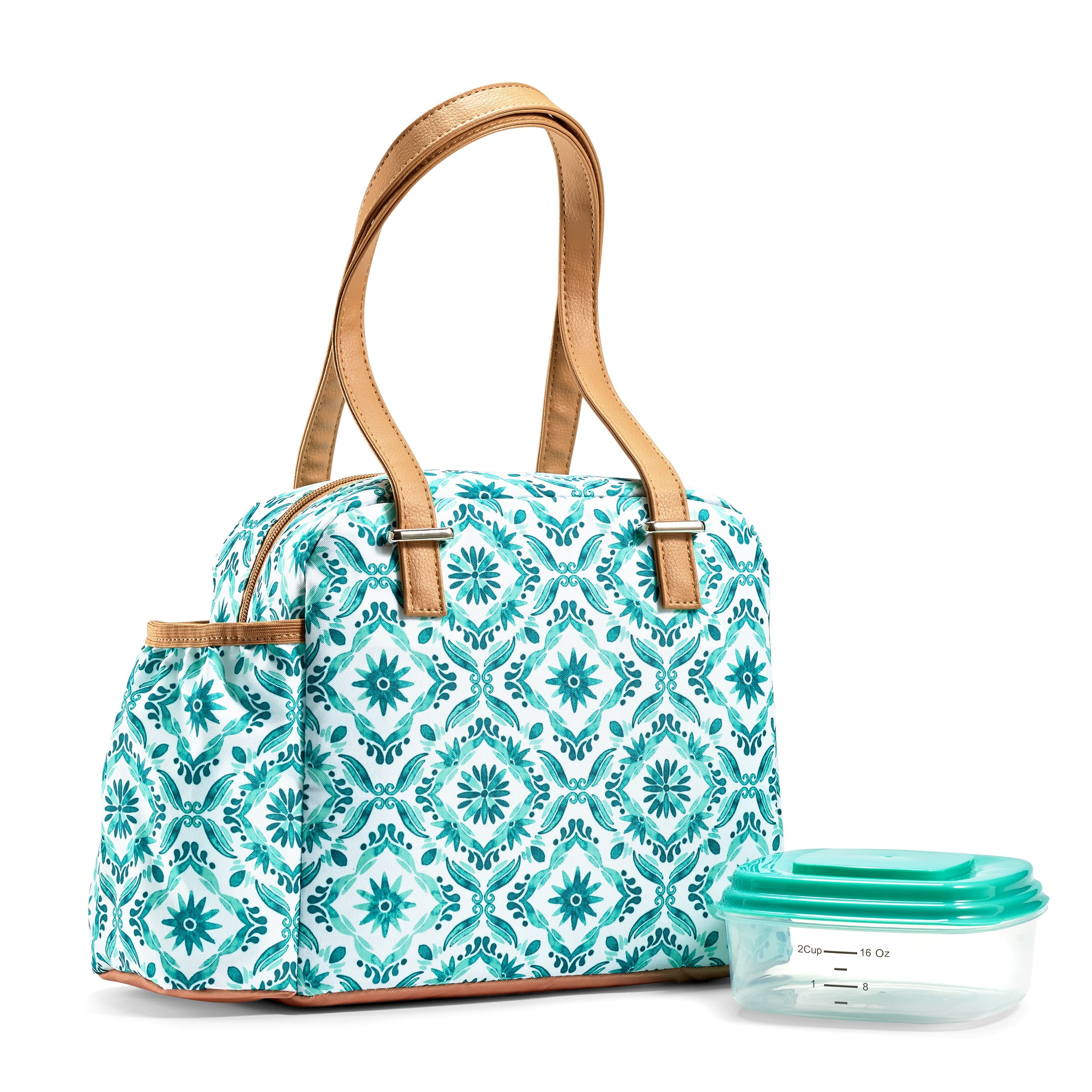 Lunch On The Go Lunch Bag For Women Insulated Lunch Tote For Ladies 