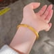 thumbnail image 2 of Pulsera con brazalete abierto para mujer elegante en oro macizo Placer, 2 of 2